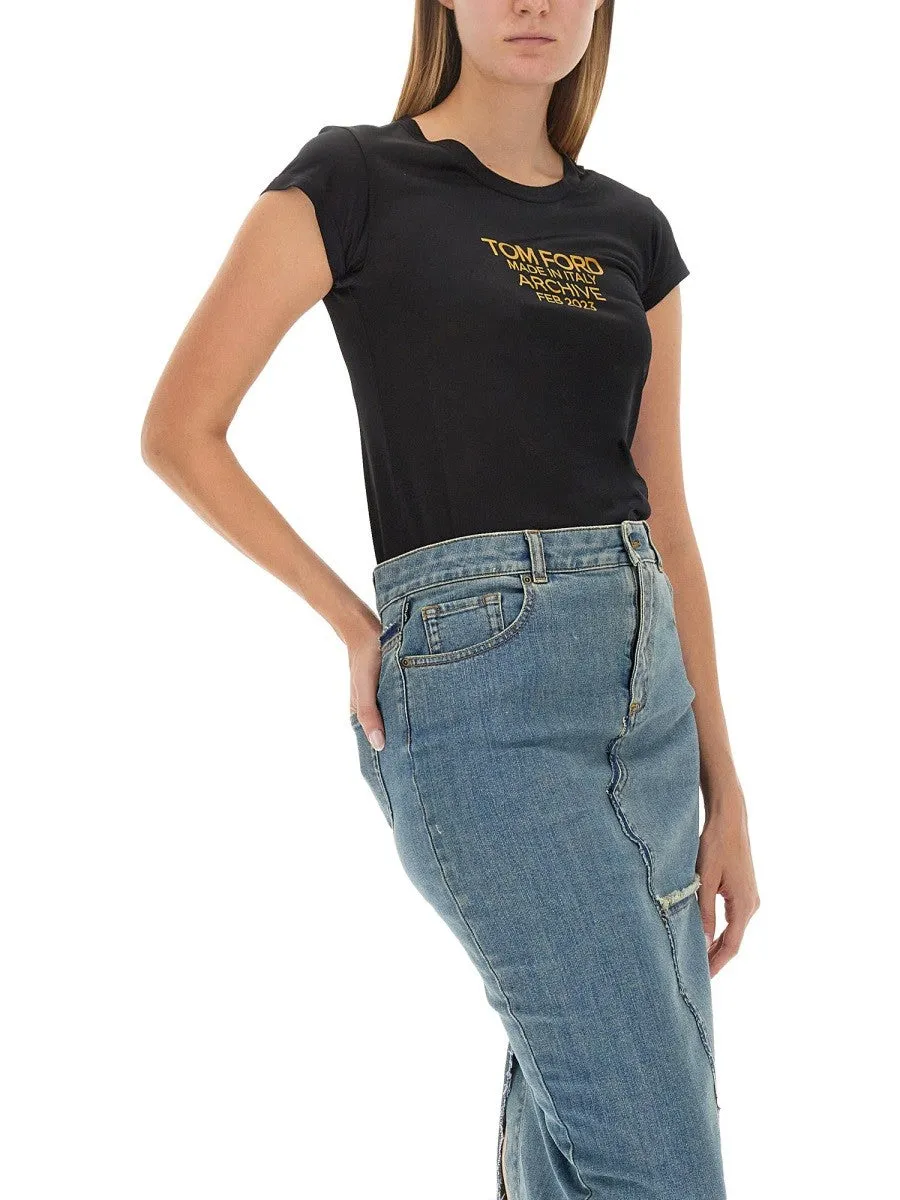 TOM FORD T-SHIRT WITH LOGO sold by Siebentaschen product image thumbnail 4