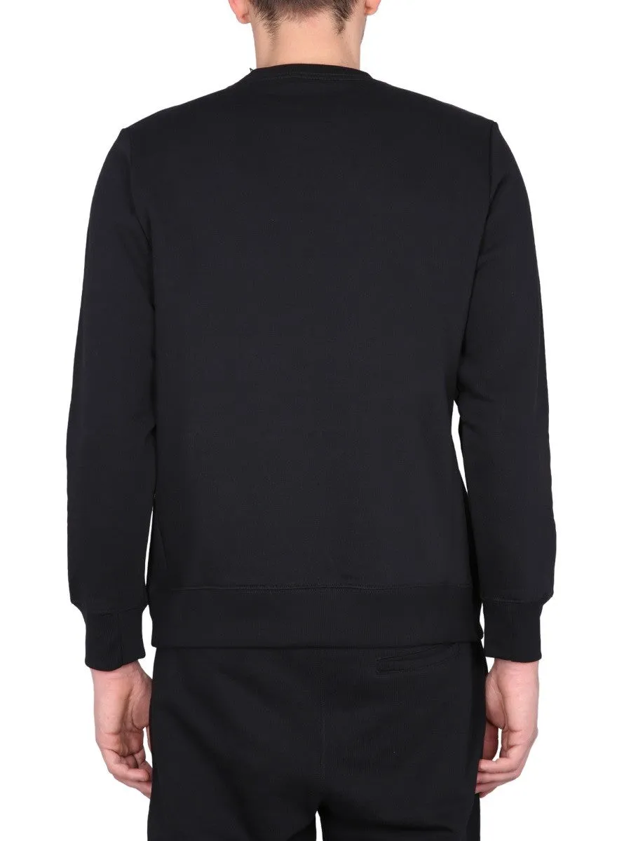 PS BY PAUL SMITH SWEATSHIRT WITH ZEBRA EMBROIDERY sold by Siebentaschen product image thumbnail 3