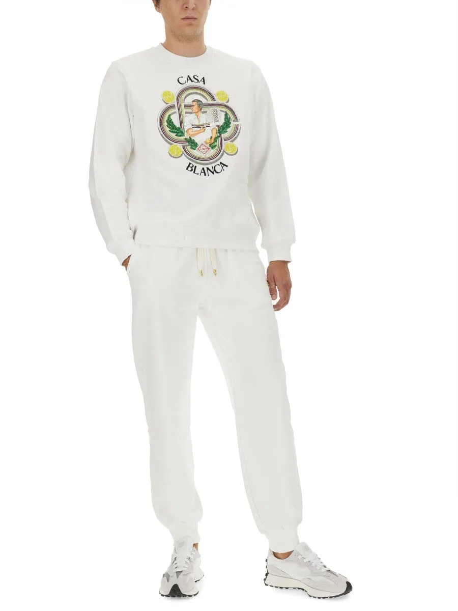 CASABLANCA SWEATSHIRT WITH LOGO sold by Siebentaschen product image thumbnail 2