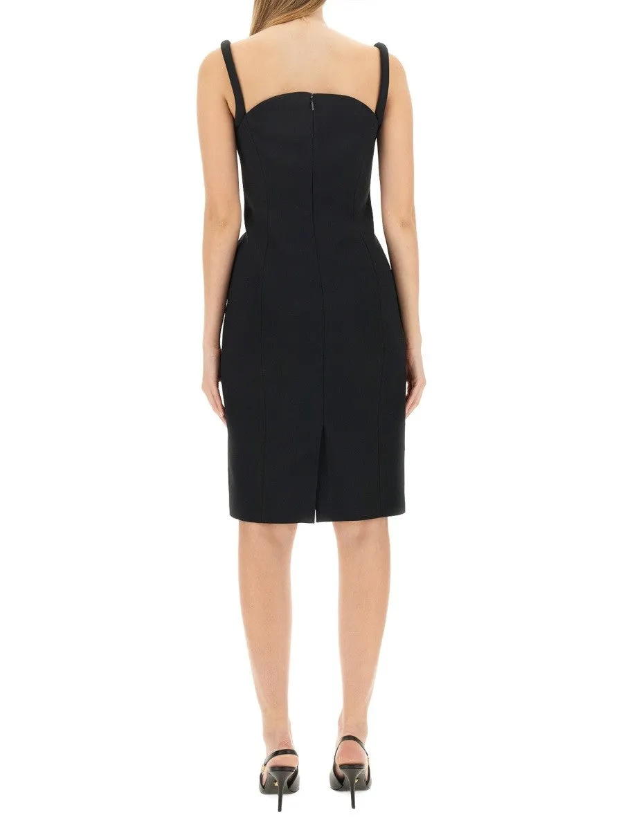 Versace ROLLED MIDI DRESS sold by Siebentaschen product image thumbnail 3