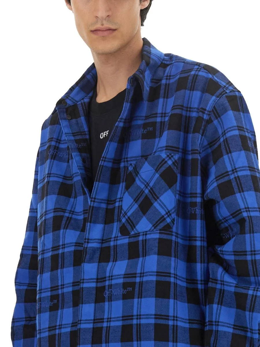 Off-white CHECK PRINT SHIRT sold by Siebentaschen product image thumbnail 4