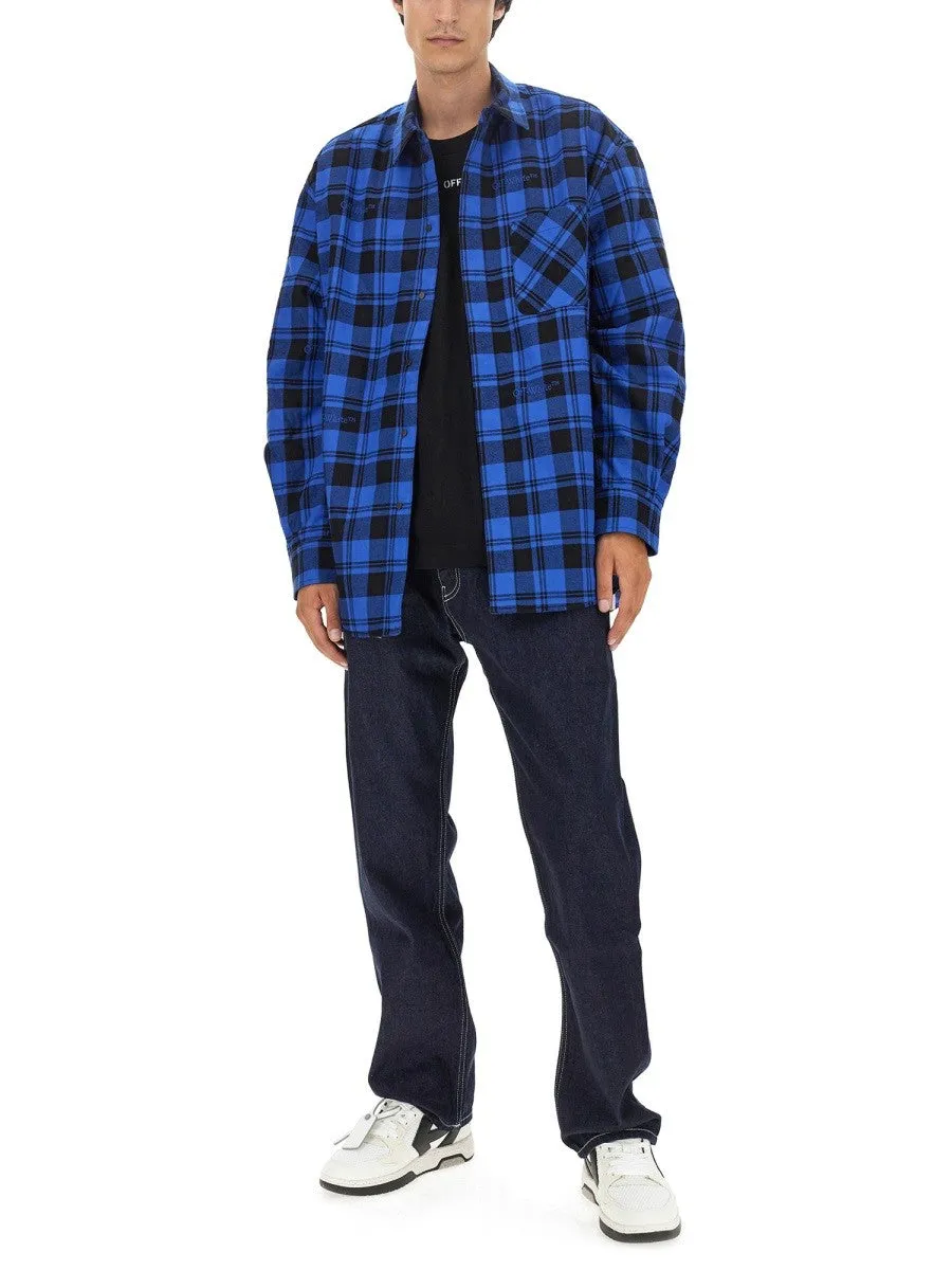 Off-white CHECK PRINT SHIRT sold by Siebentaschen product image thumbnail 2