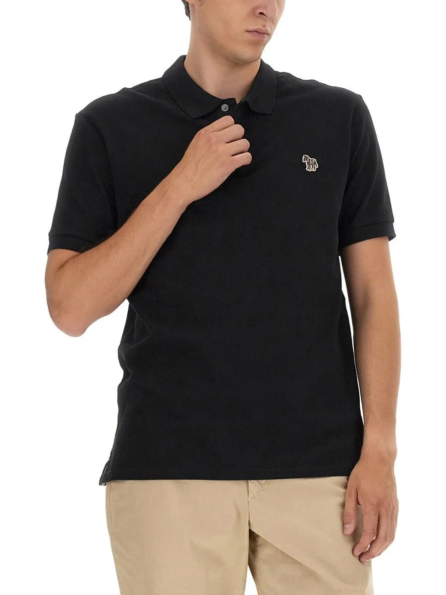 PS BY PAUL SMITH POLO SHIRT WITH ZEBRA PATCH sold by Siebentaschen product image thumbnail 4