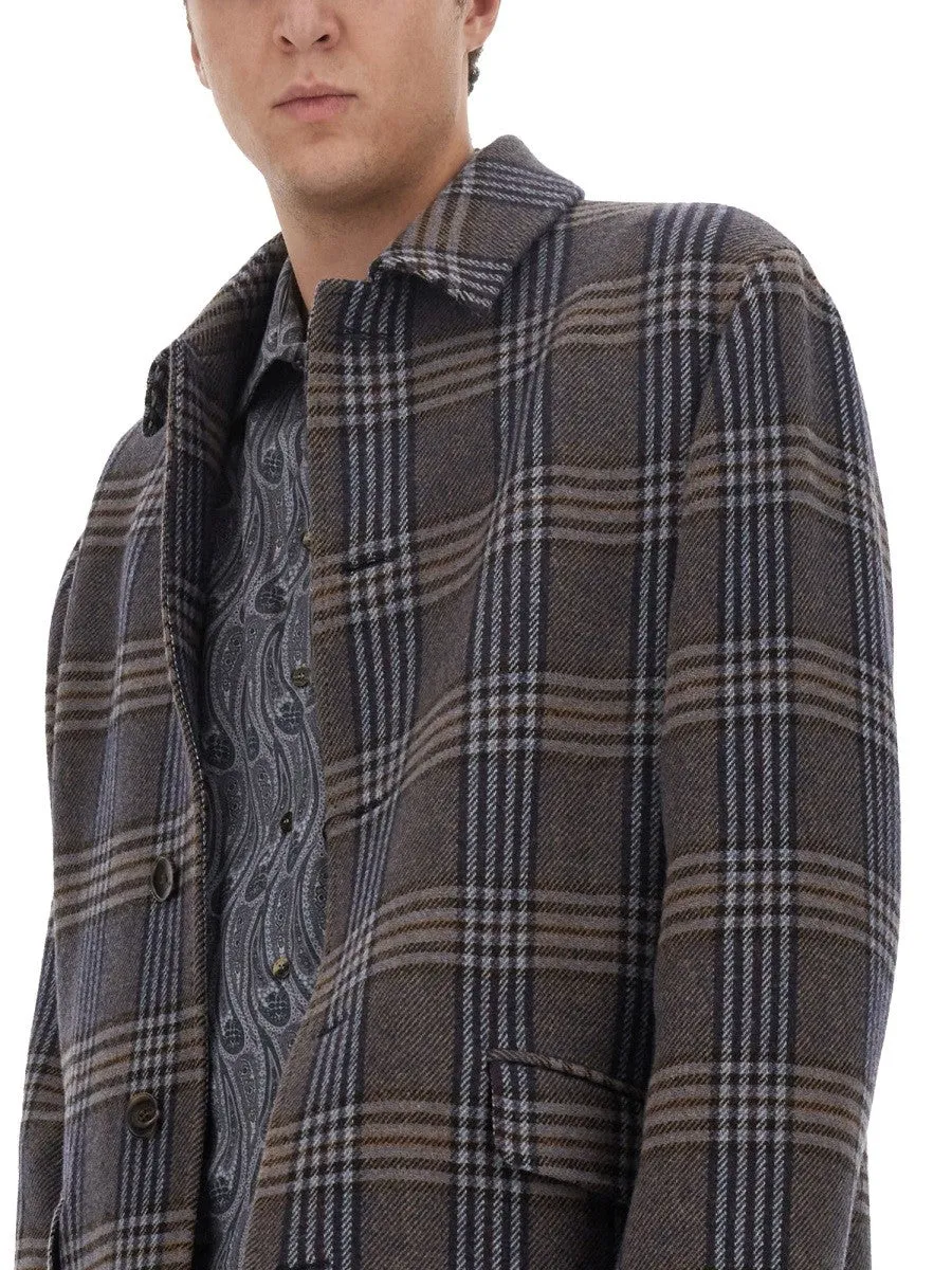 Etro PLAID COAT sold by Siebentaschen product image thumbnail 4