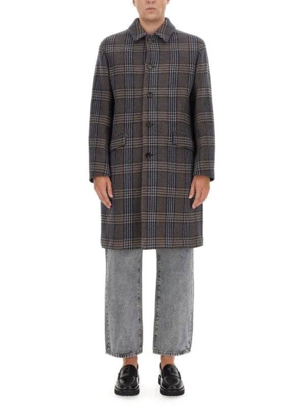 Etro PLAID COAT sold by Siebentaschen