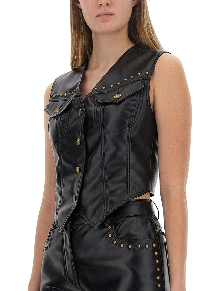 MOSCHINO JEANS VEST WITH BUTTONS sold by Siebentaschen product image thumbnail 4