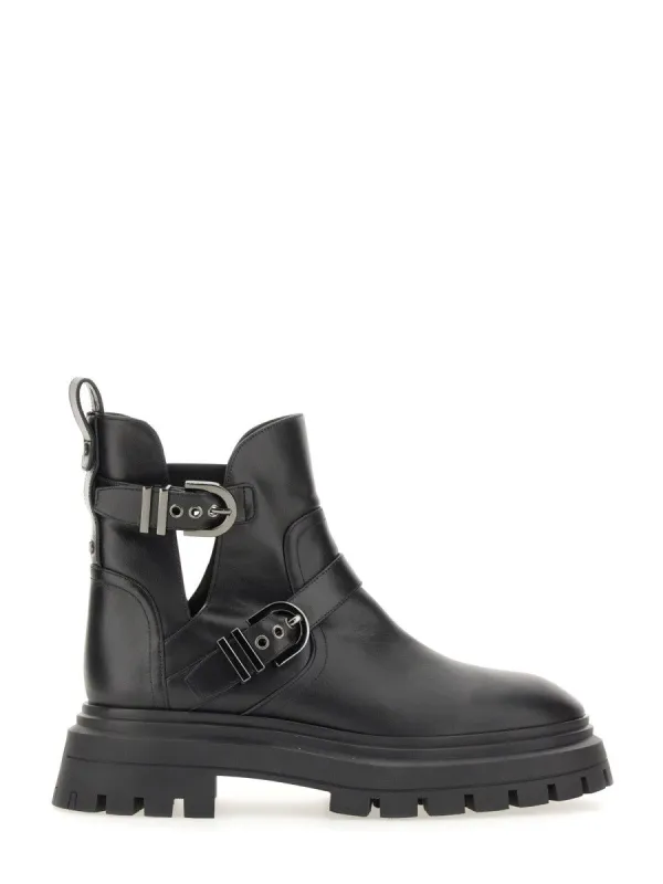 Stuart Weitzman MAVERICK BEDFORD MOTORCYCLE BOOT sold by Siebentaschen