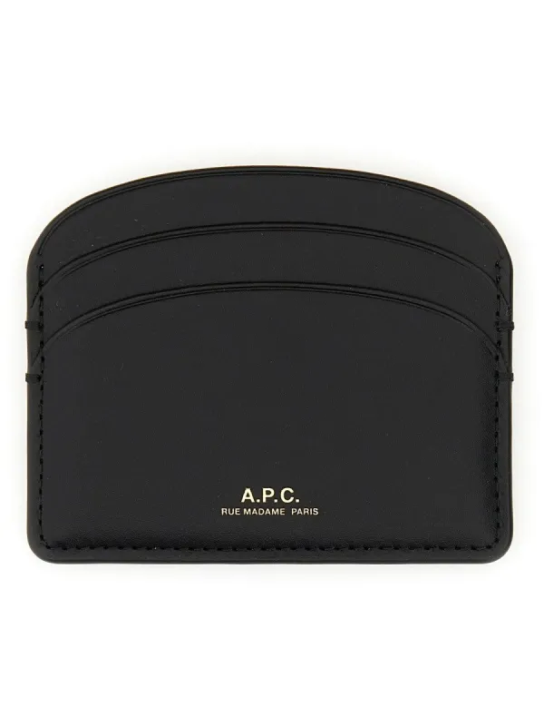 A.P.C. DEMI LUNE CARD HOLDER sold by Siebentaschen
