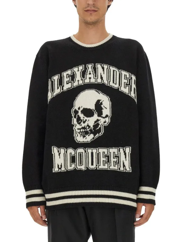 Alexander Mcqueen VARSITY SWEATER sold by Siebentaschen