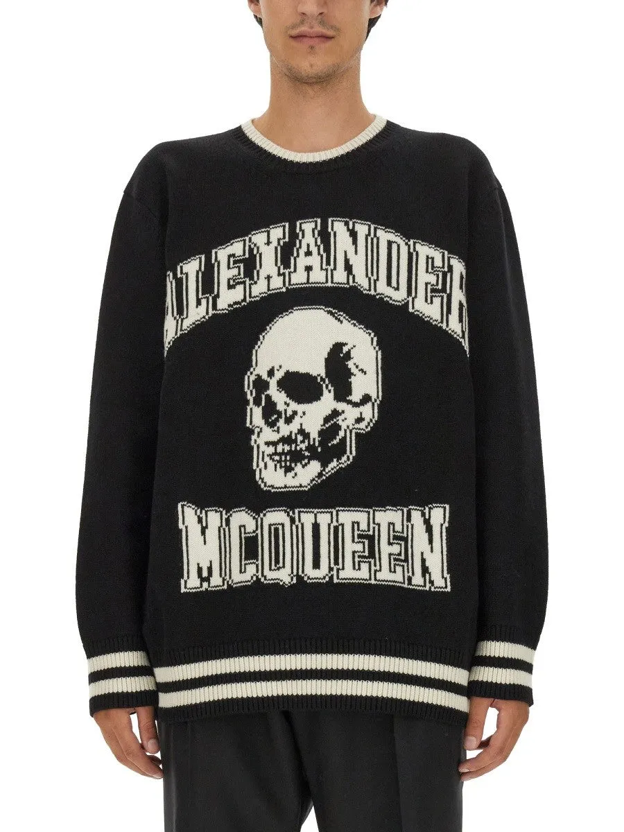 Alexander Mcqueen VARSITY SWEATER sold by Siebentaschen