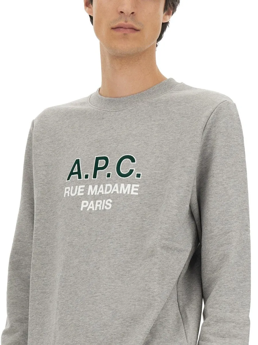 A.P.C. SWEATSHIRT WITH LOGO sold by Siebentaschen product image thumbnail 4
