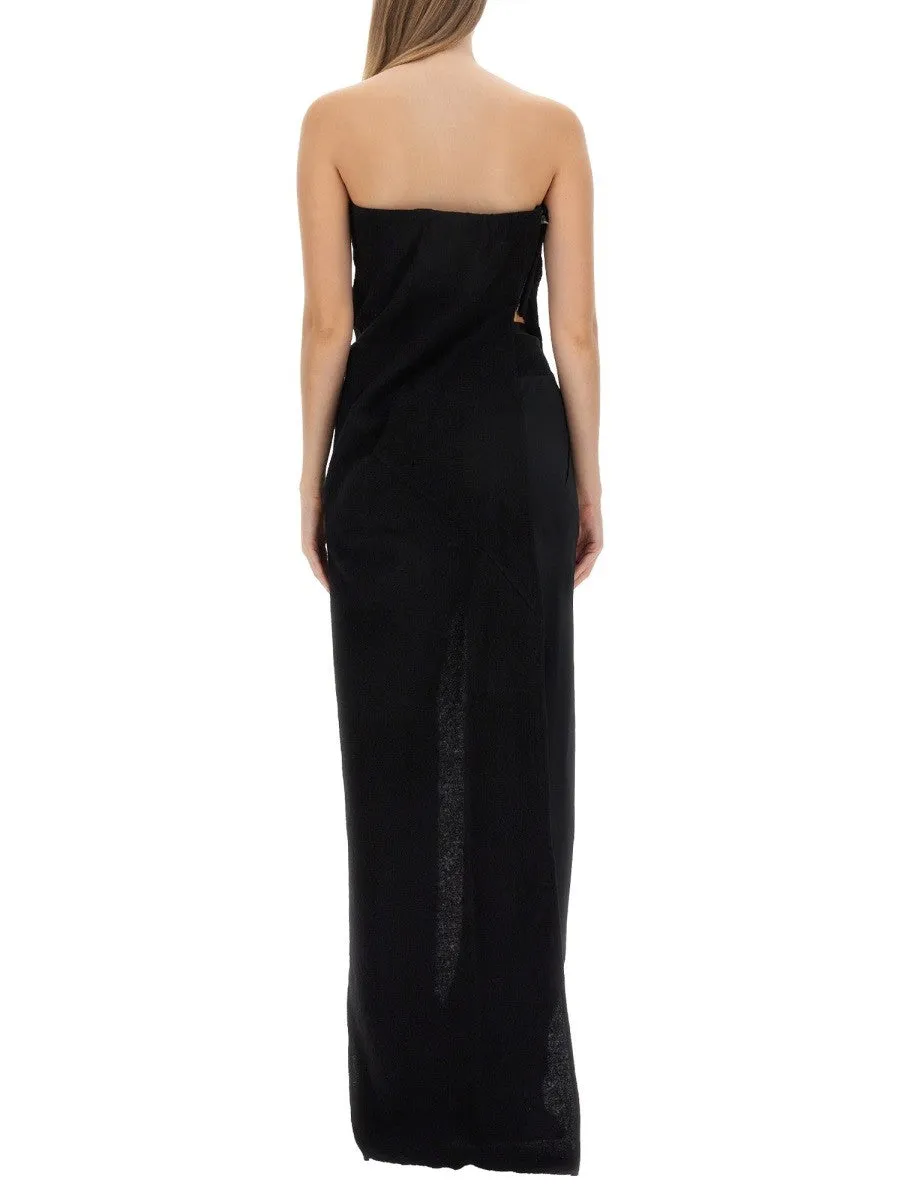 RICK OWENS ASYMMETRICAL LONG TOP sold by Siebentaschen product image thumbnail 3