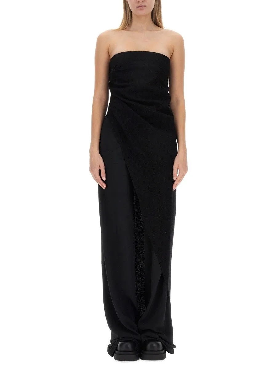 RICK OWENS ASYMMETRICAL LONG TOP sold by Siebentaschen product image thumbnail 4