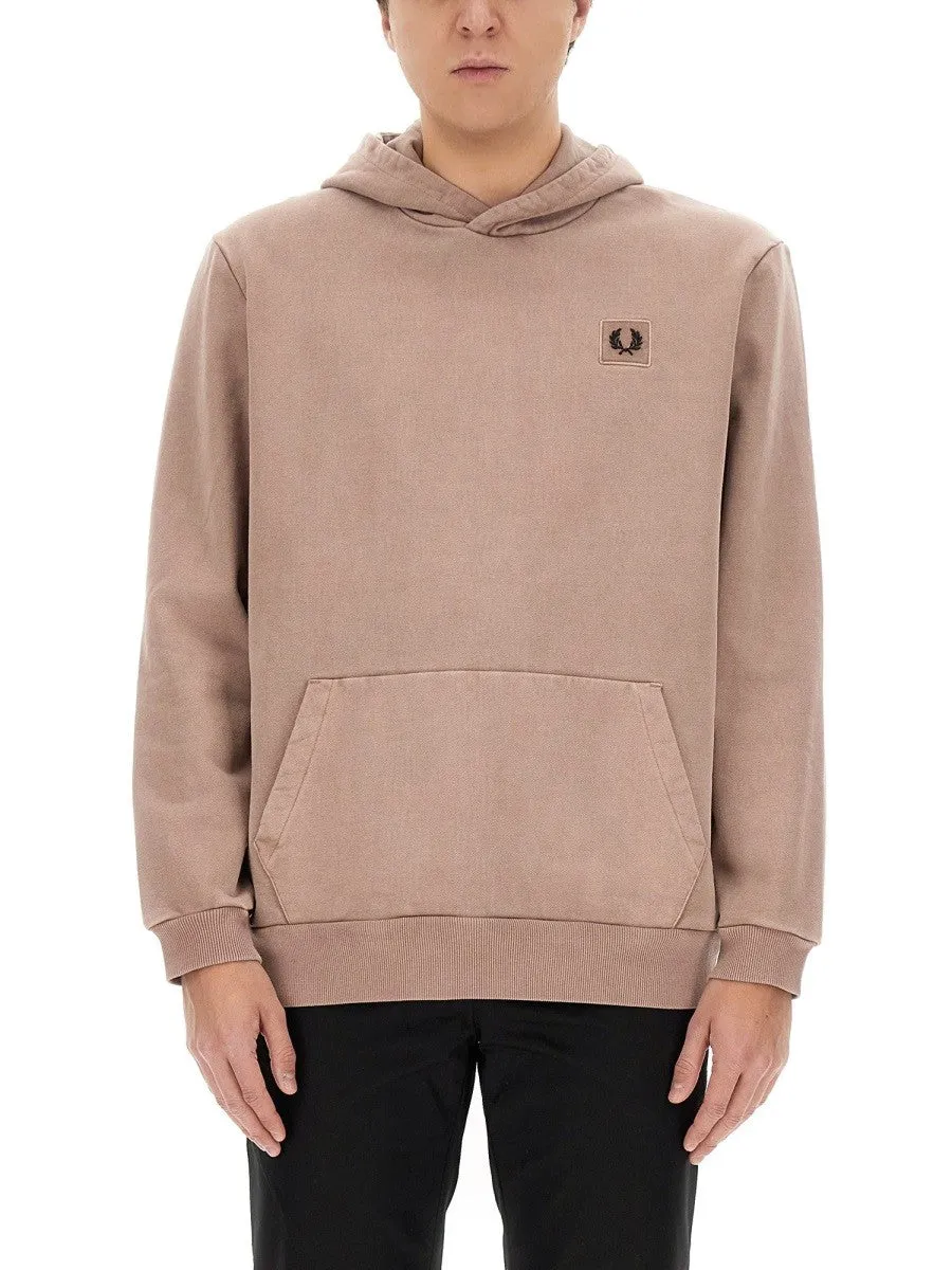 FRED PERRY SWEATSHIRT WITH LOGO sold by Siebentaschen