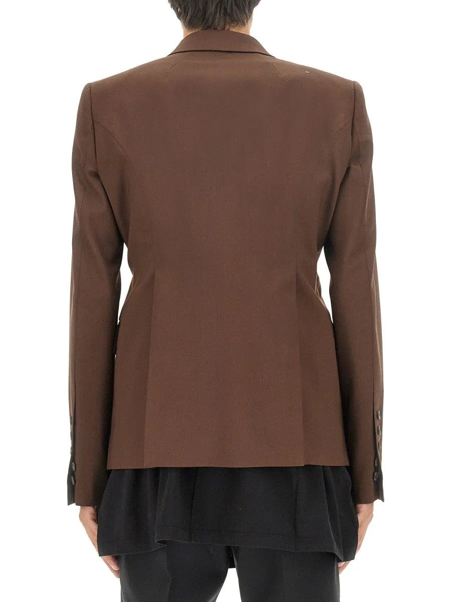 RICK OWENS SINGLE-BREASTED JACKET sold by Siebentaschen product image thumbnail 3