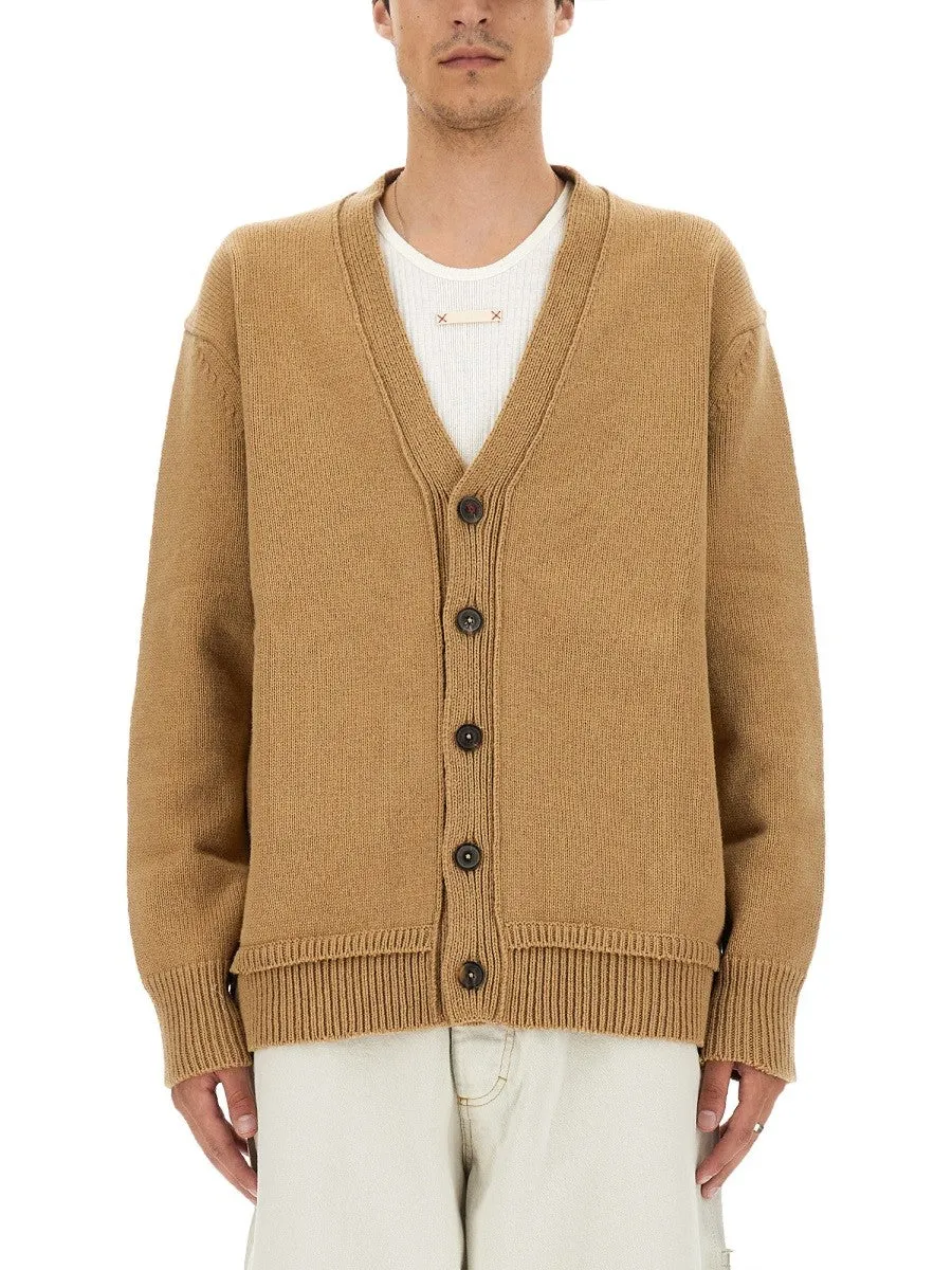 Maison Margiela V-NECK CARDIGAN sold by Siebentaschen