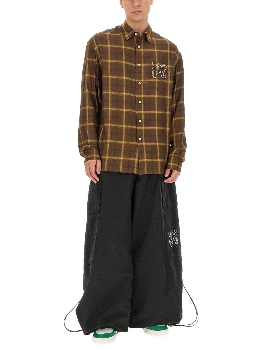 Palm Angels MONOGRAM SHIRT sold by Siebentaschen product image thumbnail 2