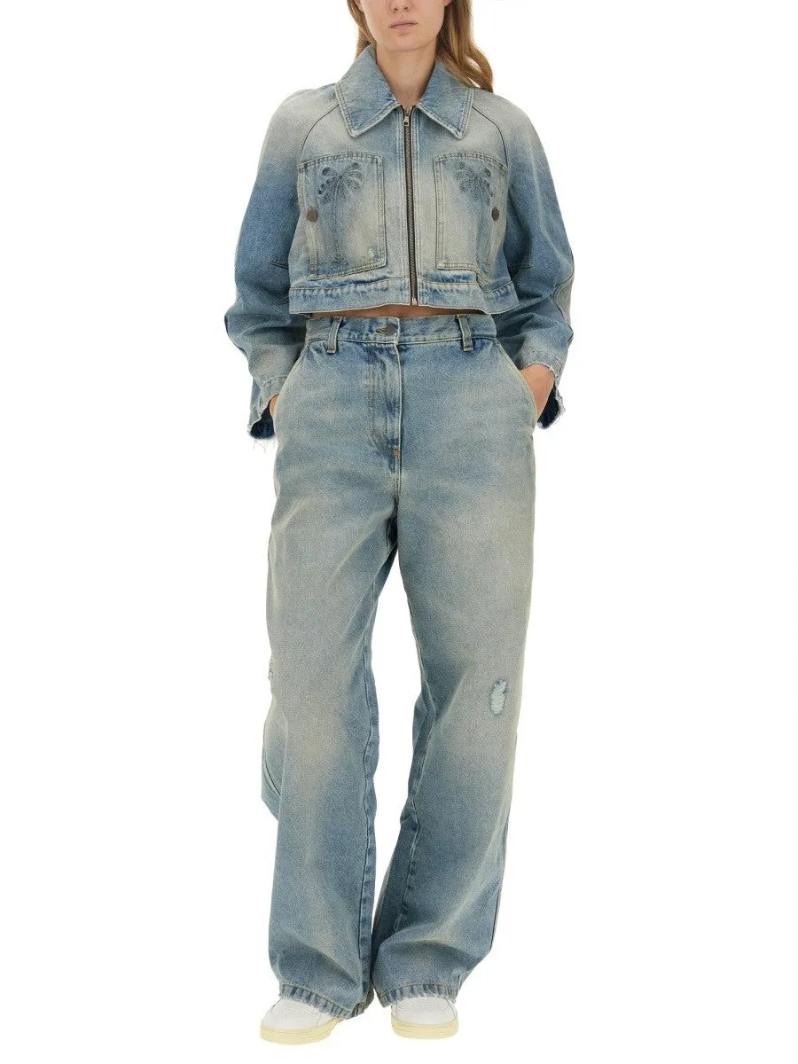 Palm Angels PARIS JEANS WIDE sold by Siebentaschen product image thumbnail 2