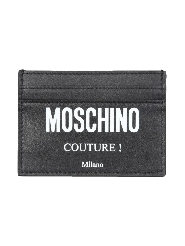 Moschino CARD HOLDER WITH LOGO sold by Siebentaschen
