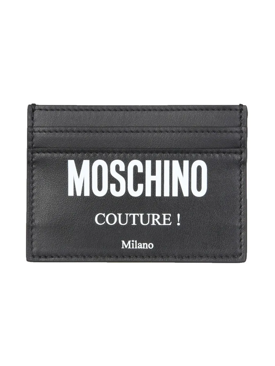 Moschino CARD HOLDER WITH LOGO sold by Siebentaschen