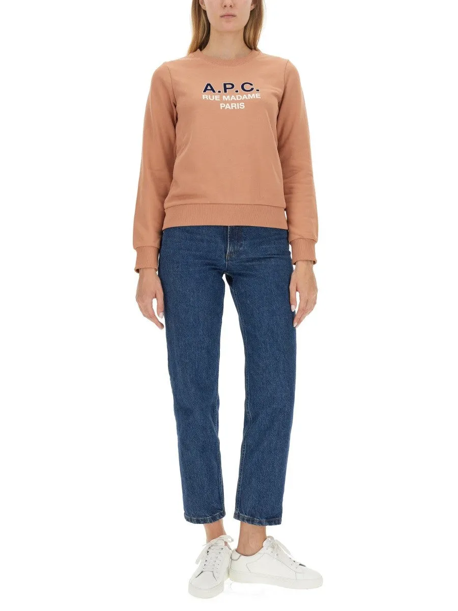A.P.C. SWEATSHIRT WITH LOGO sold by Siebentaschen product image thumbnail 2