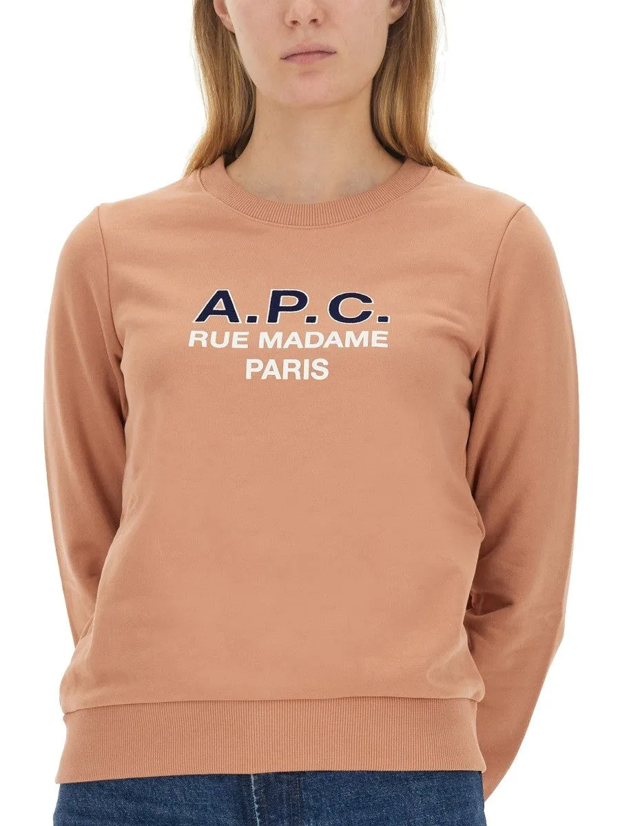 A.P.C. SWEATSHIRT WITH LOGO sold by Siebentaschen product image thumbnail 4