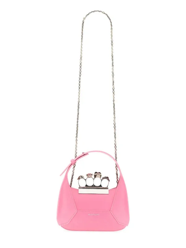 Alexander Mcqueen JEWELLED MINI HOBO BAG sold by Siebentaschen