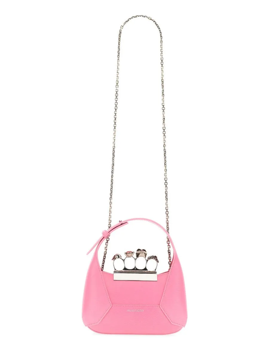 Alexander Mcqueen JEWELLED MINI HOBO BAG sold by Siebentaschen