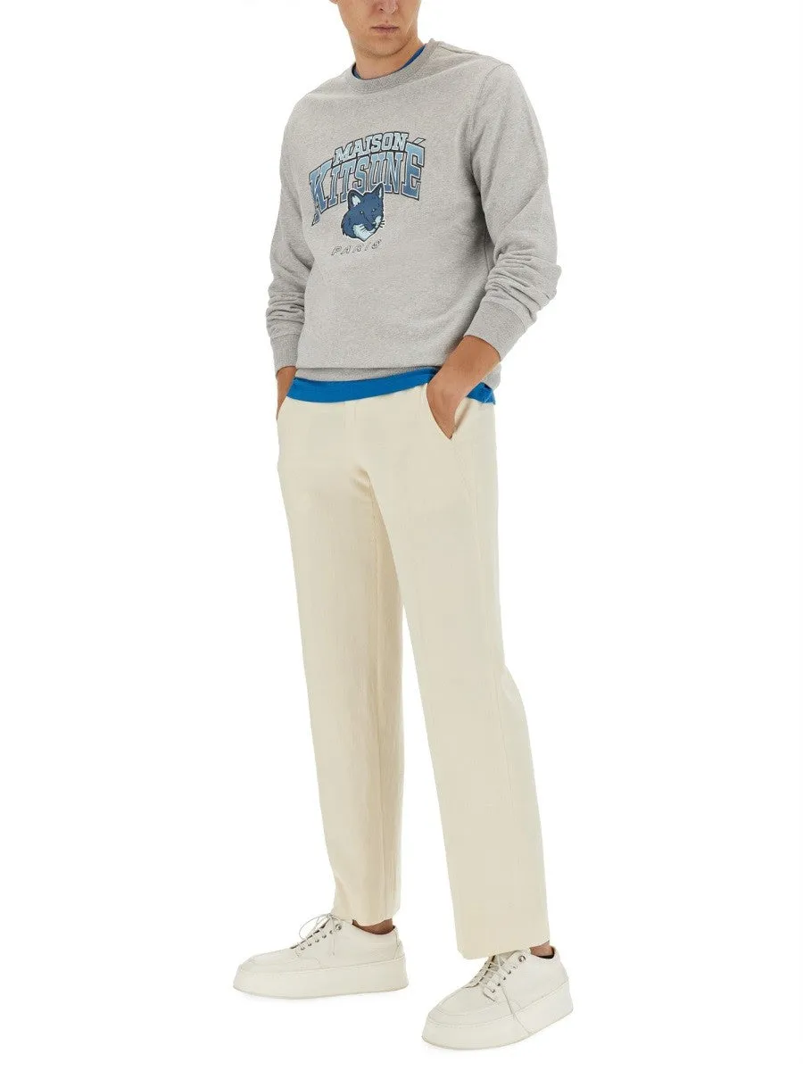 Maison Kitsune SWEATSHIRT WITH LOGO PRINT sold by Siebentaschen product image thumbnail 2