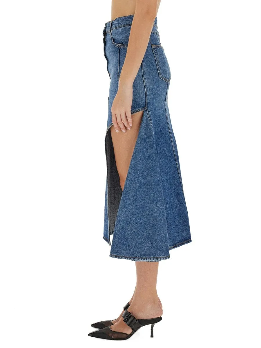 Alexander Mcqueen PENCIL SKIRT WITH CUT-OUT sold by Siebentaschen product image thumbnail 4