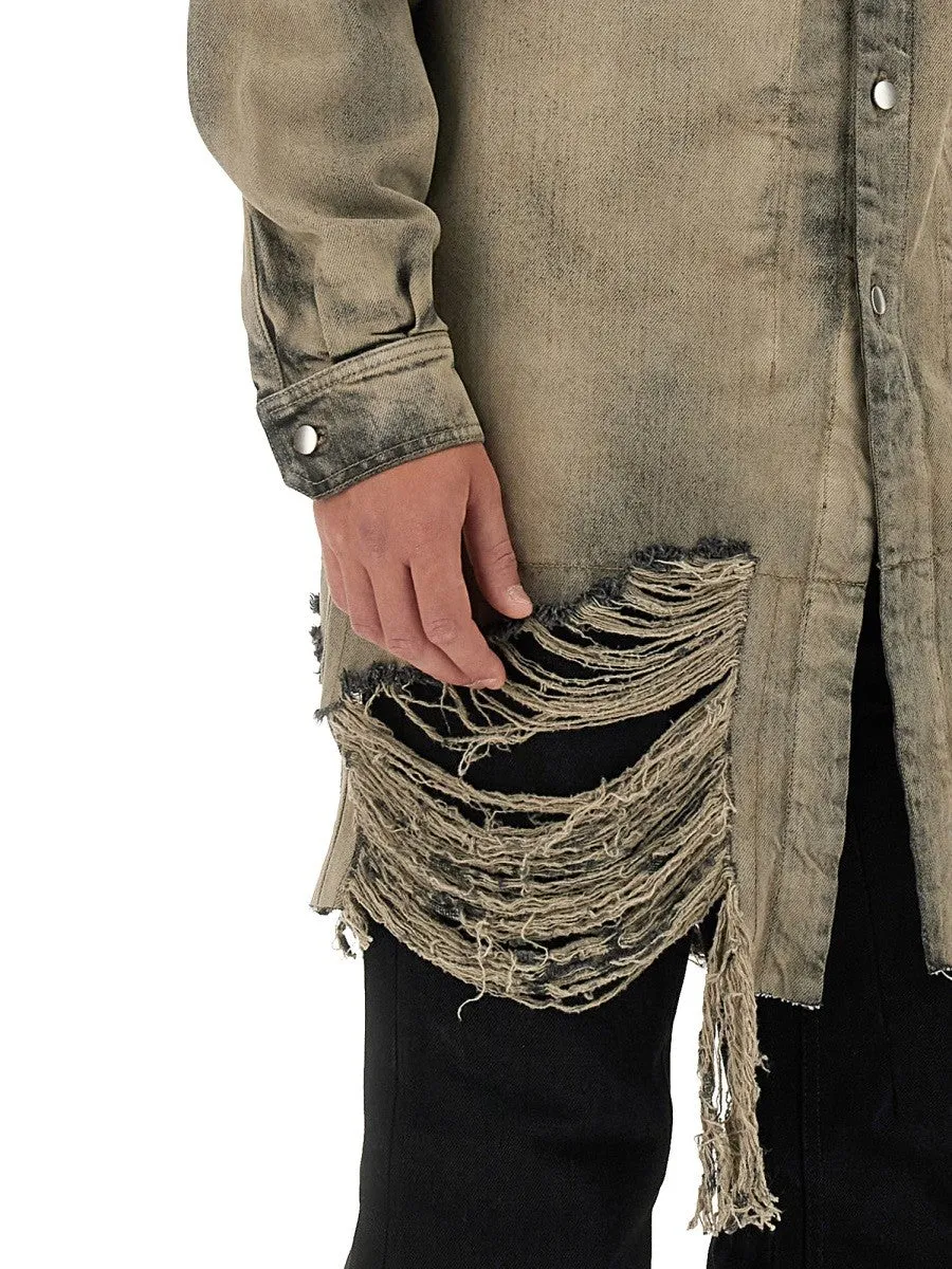 RICK OWENS DENIM JACKET sold by Siebentaschen product image thumbnail 4