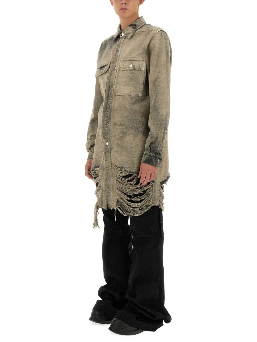 RICK OWENS DENIM JACKET sold by Siebentaschen product image thumbnail 2