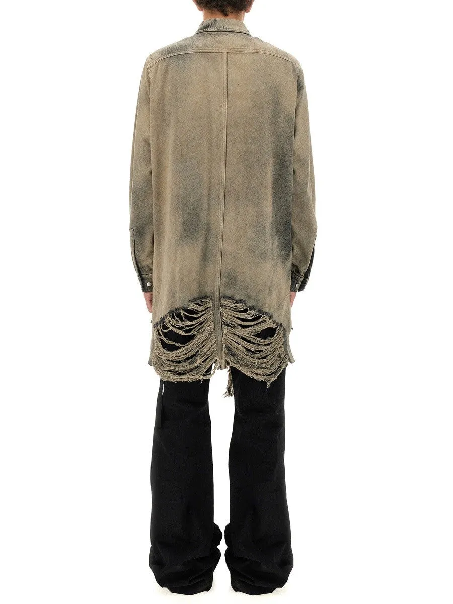 RICK OWENS DENIM JACKET sold by Siebentaschen product image thumbnail 3