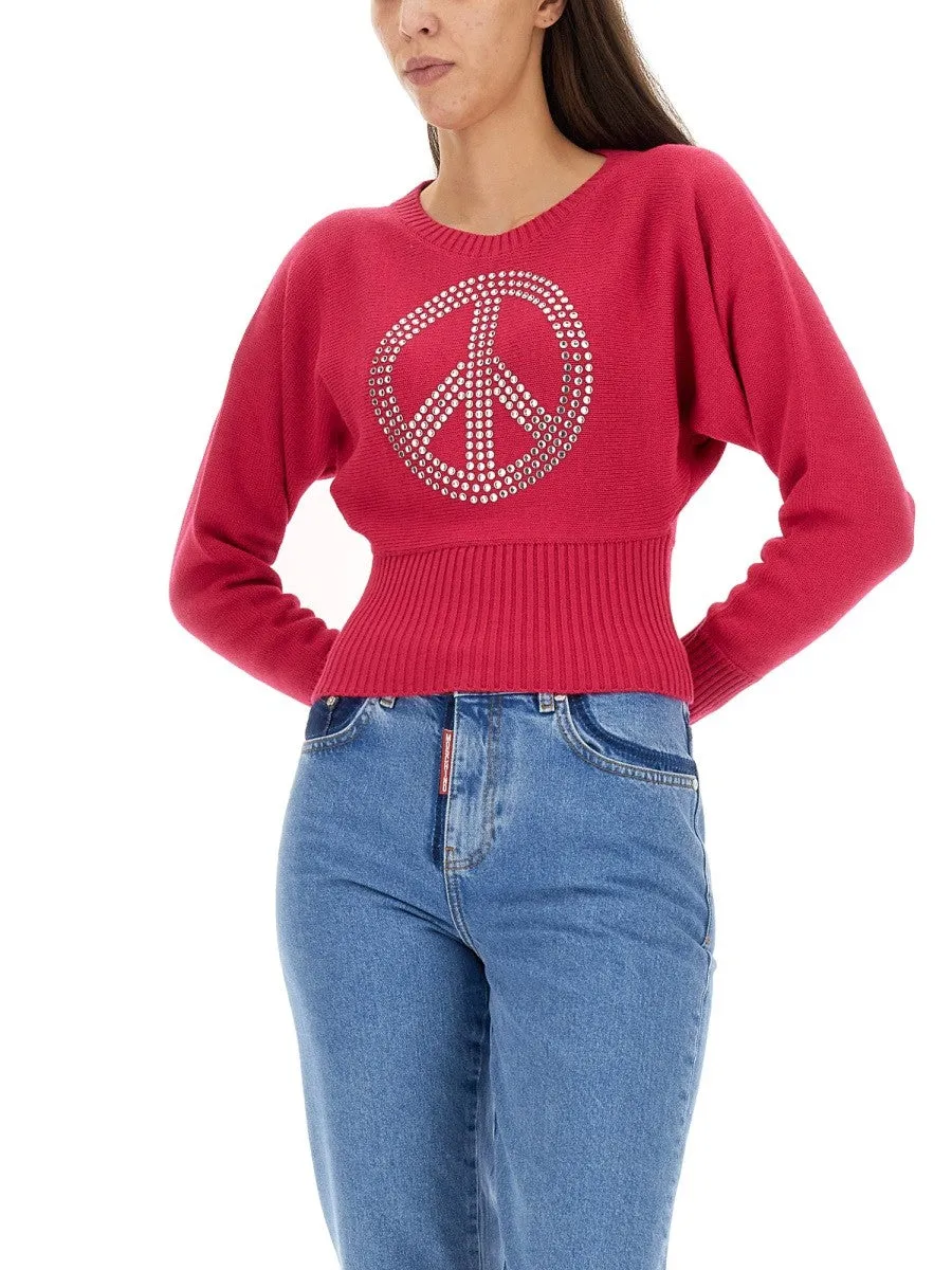 MOSCHINO JEANS PEACE SYMBOL JERSEY sold by Siebentaschen product image thumbnail 4