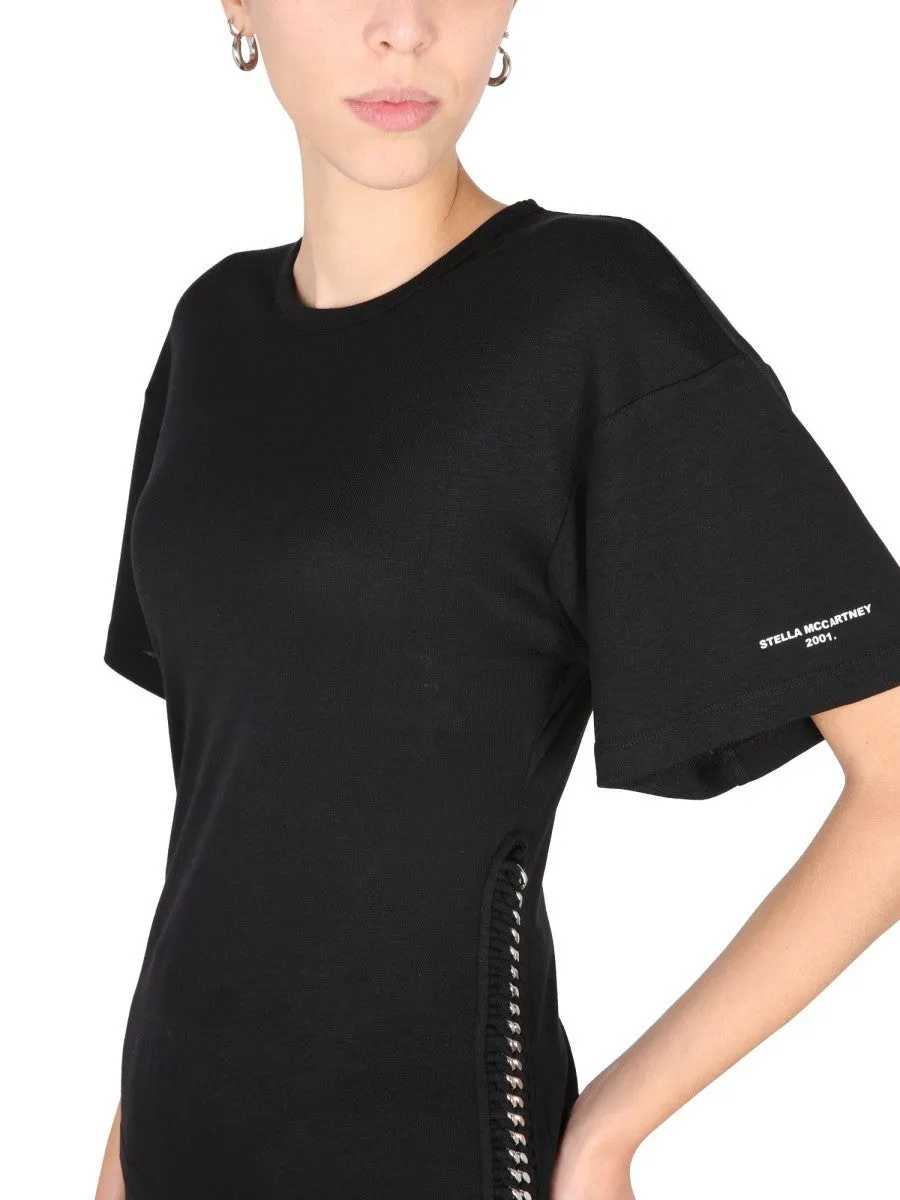 stella mccartney T-SHIRT WITH CHAIN DETAIL sold by Siebentaschen product image thumbnail 4