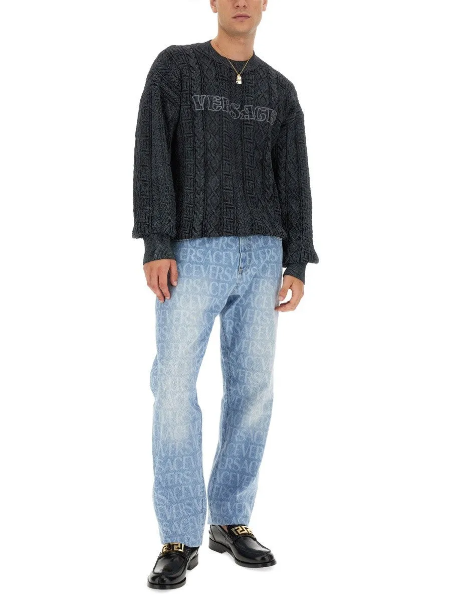 Versace KNIT WITH GREEK BRAID WORK sold by Siebentaschen product image thumbnail 2