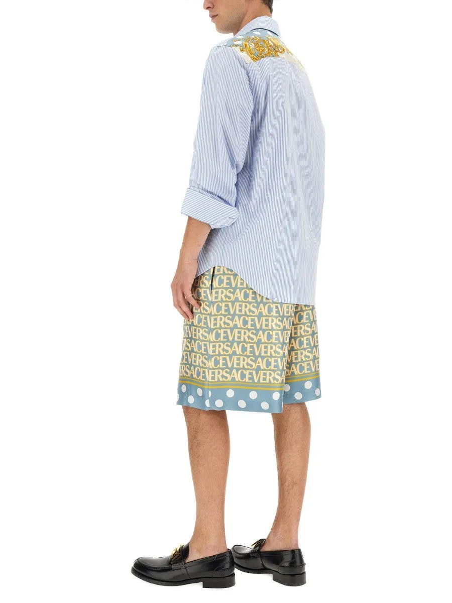 Versace SEASHELL BAROQUE STRIPED SHIRT sold by Siebentaschen product image thumbnail 2