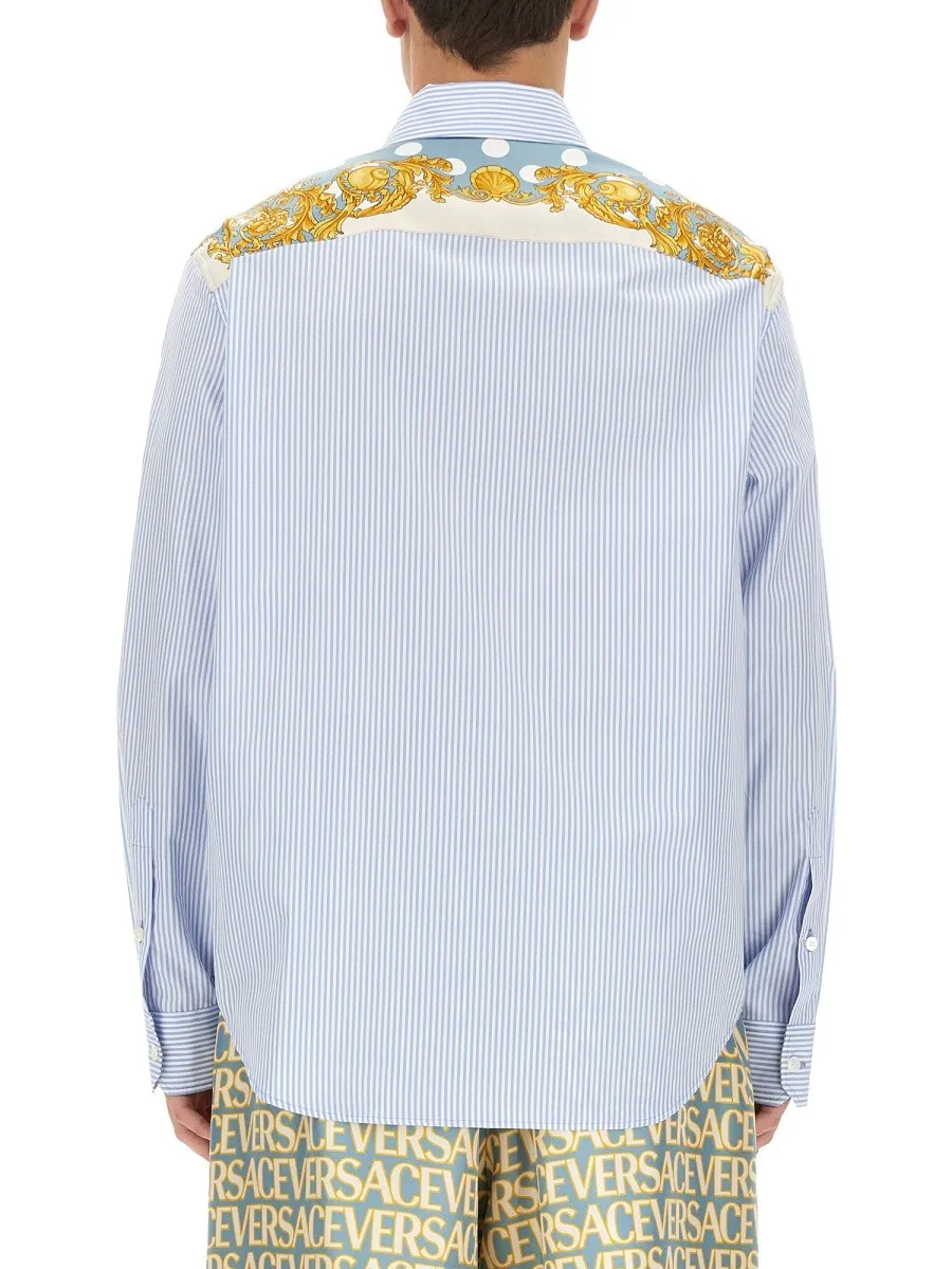 Versace SEASHELL BAROQUE STRIPED SHIRT sold by Siebentaschen product image thumbnail 3