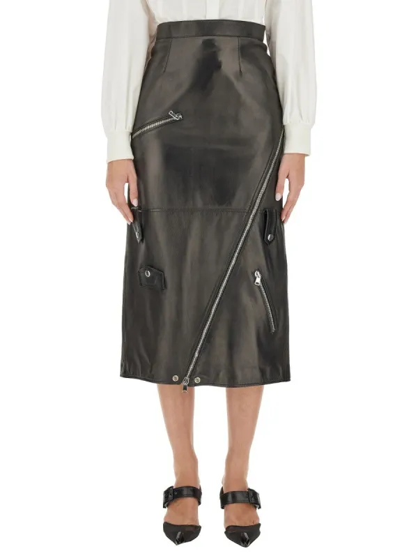 Alexander Mcqueen MIDI SKIRT sold by Siebentaschen