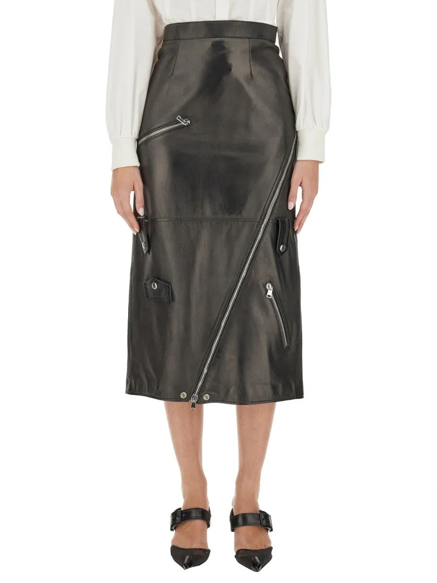 Alexander Mcqueen MIDI SKIRT sold by Siebentaschen