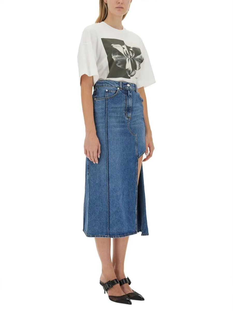 Alexander Mcqueen PHOTOGRAPHIC ORCHID T-SHIRT sold by Siebentaschen product image thumbnail 2