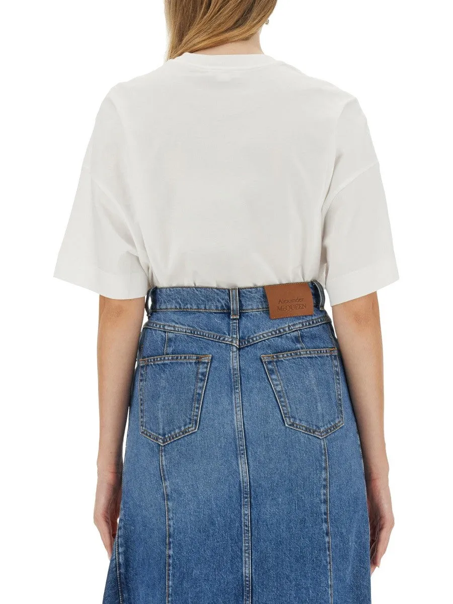 Alexander Mcqueen PHOTOGRAPHIC ORCHID T-SHIRT sold by Siebentaschen product image thumbnail 3