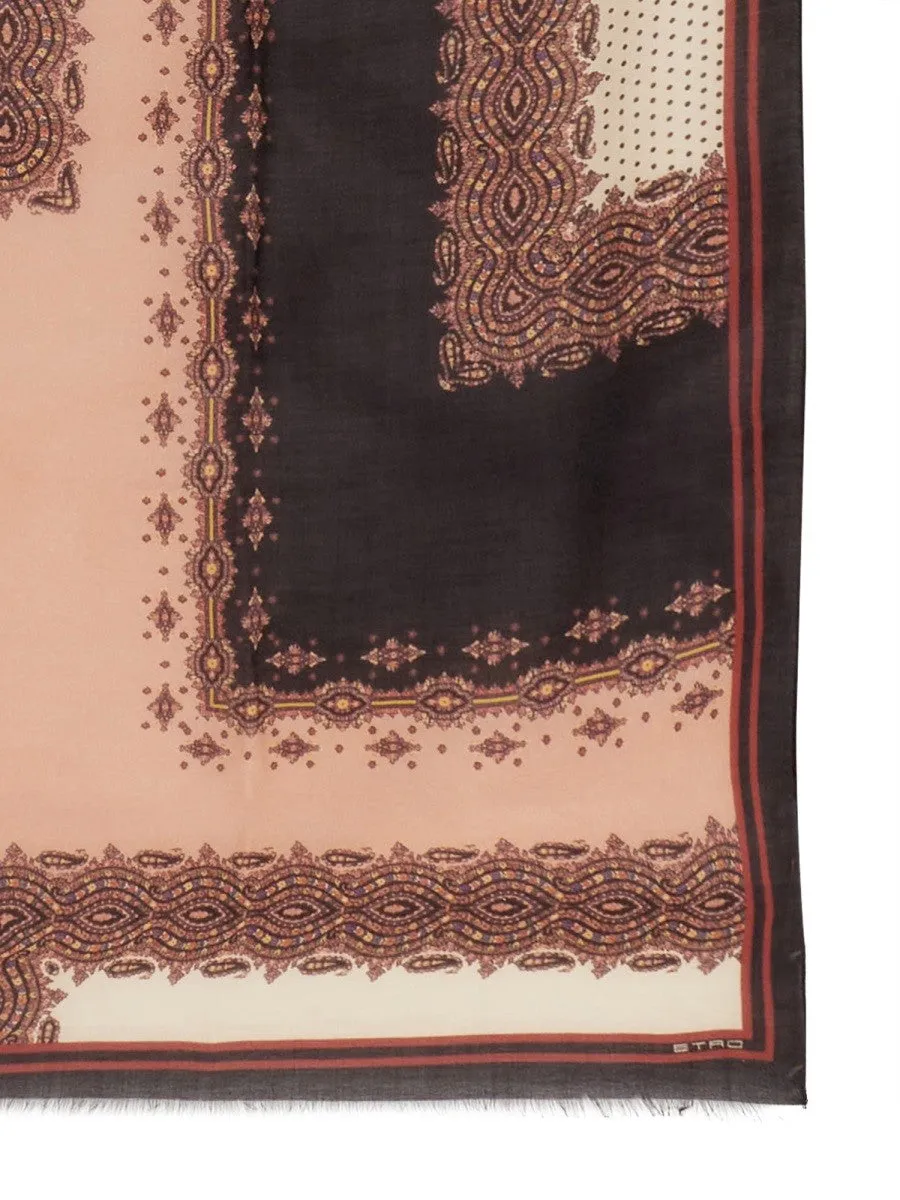 Etro SCARF WITH PRINT sold by Siebentaschen
