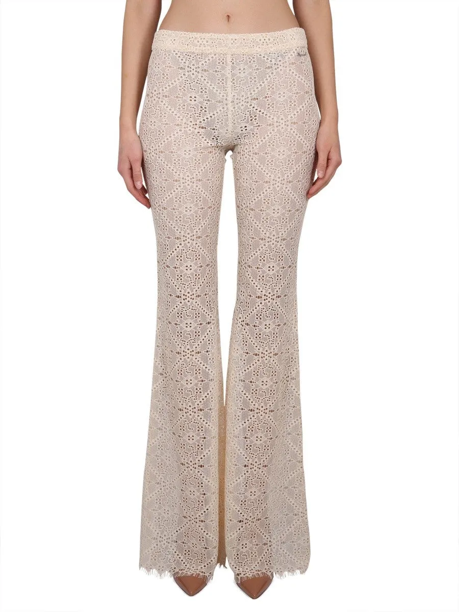 Dsquared PANTS WITH EMBROIDERY sold by Siebentaschen