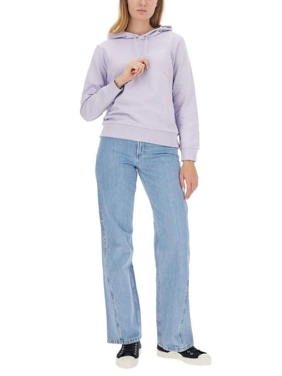 A.P.C. SWEATSHIRT WITH LOGO sold by Siebentaschen product image thumbnail 2