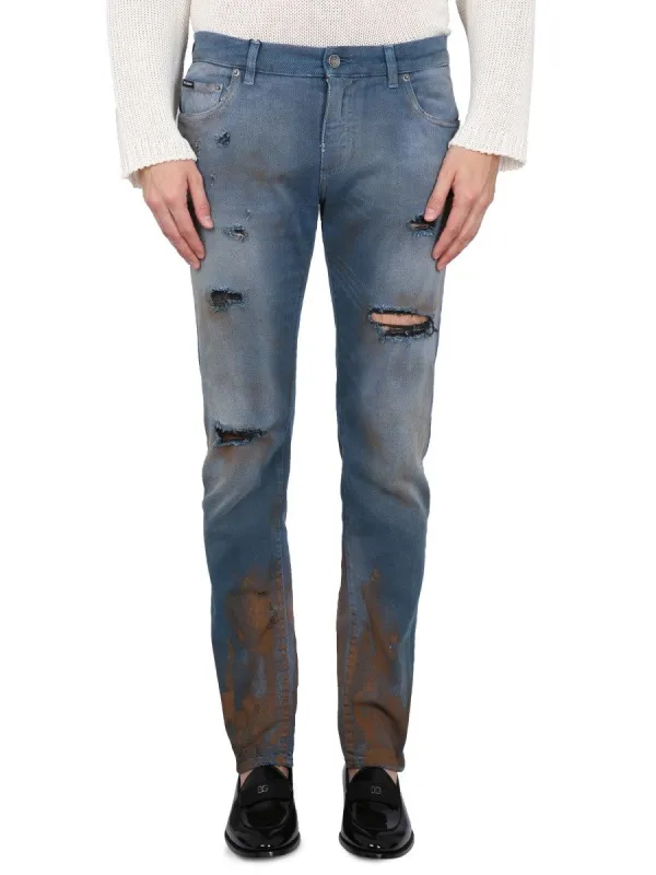 Dolce & Gabbana SKINNY FIT JEANS made by Siebentaschen