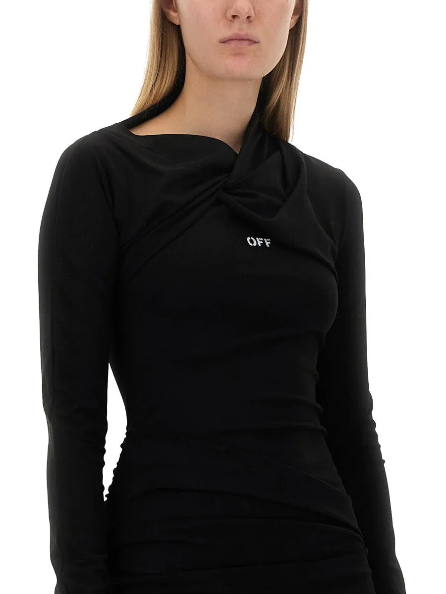 Off-white MINI DRESS sold by Siebentaschen product image thumbnail 4