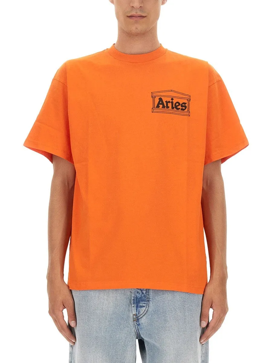 ARIES T-SHIRT WITH LOGO sold by Siebentaschen