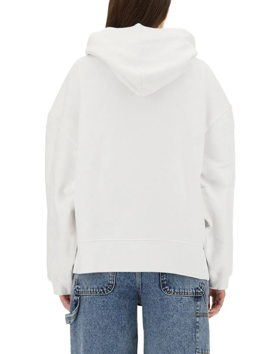 MOSCHINO JEANS PEACE & LOVE HOODIE sold by Siebentaschen product image thumbnail 3