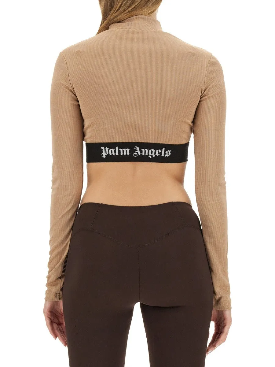 Palm Angels CROPPED TOP WITH LOGO sold by Siebentaschen product image thumbnail 3